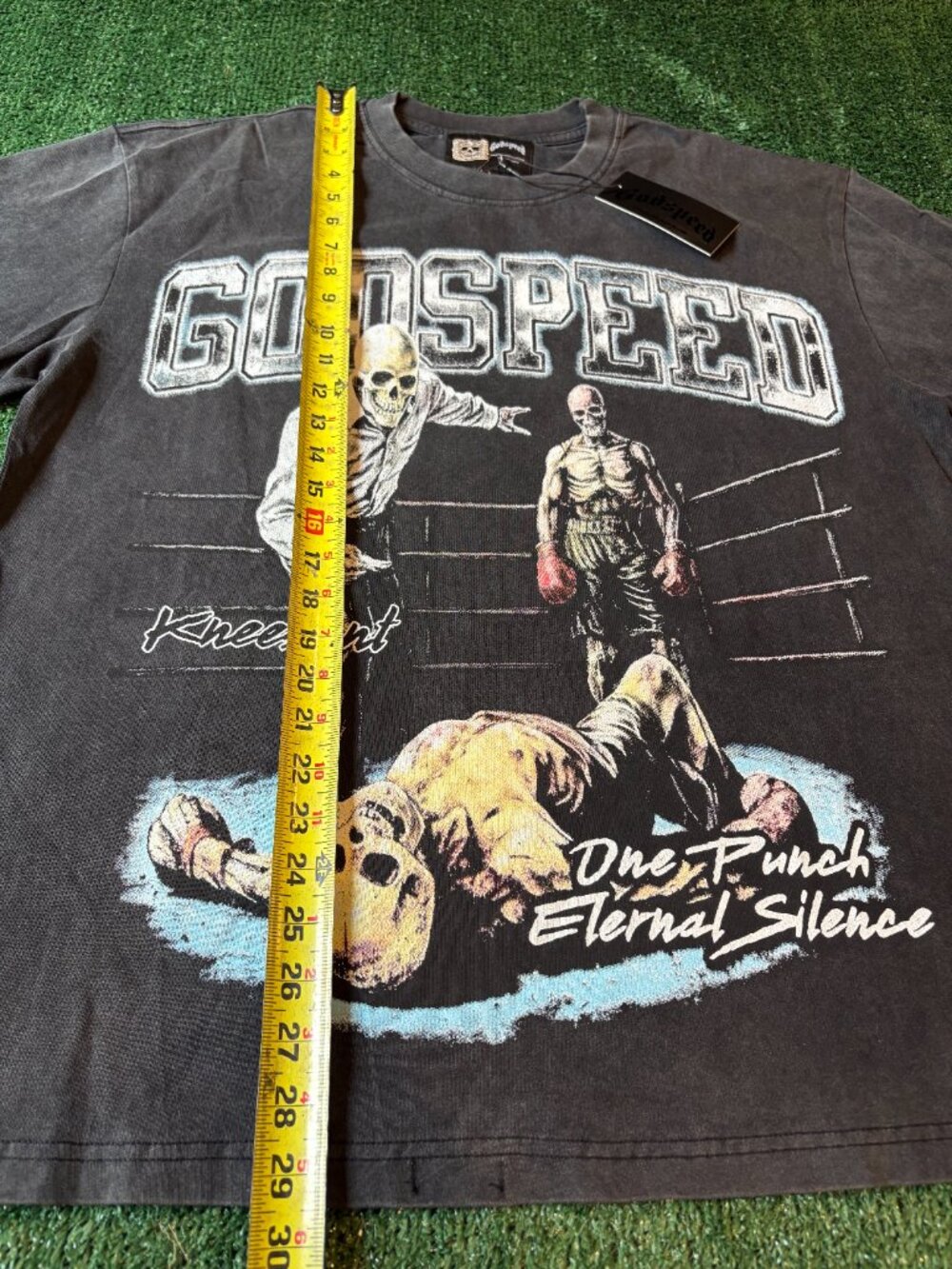 Godspeed Boxing Graphic Tee Vintage Wash NWT - Picture 7 of 8
